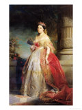 Mathilde Laetitia Wilhelmine Bonaparte (1820-1904) 1861 Giclee Print by Louis Edouard Dubufe