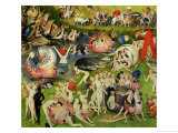 The Garden of Earthly Delights: Allegory of Luxury, Central Panel of Triptych, circa 1500 Giclee Print by Hieronymus Bosch