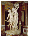 Apollo and Daphne, 1622-25 (Marble) Giclee Print by Giovanni Lorenzo Bernini