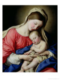 Virgin and Child Giclée-tryk af Giovanni Battista Salvi da Sassoferrato