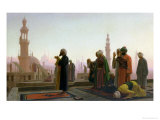 The Prayer, 1865 reproduction procédé giclée par Jean-Léon Gérôme