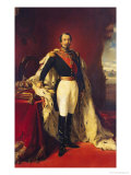Portrait of Napoleon III (1808-73) Emperor of France Giclee Print by Franz Xavier Winterhalter