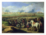 Louis XIV (1638-1715) at the Siege of Tournai, 21st June 1667 reproduction procédé giclée par Adam Frans van der Meulen