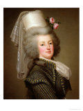 Marie-Antoinette (1755-93) of Habsbourg-Lorraine, Archduchess of Austria, Queen of France Giclee Print by Adolf Ulrich Wertmuller