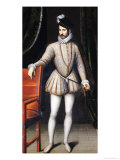 Charles IX (1550-74) King of France Giclee Print by Francois Clouet