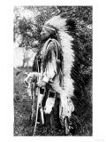 White Wolf, a Comanche Chief, circa 1891-98 Giclee Print