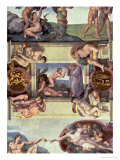 Sistine Chapel Ceiling (1508-12): the Creation of Eve, 1510 (Post Restoration) Giclee Print by Michelangelo Buonarroti 