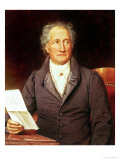 Johann Wolfgang Von Goethe (1749-1832) 1828 Giclee Print by Josef Karl Stieler