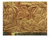 The Enemies of Egypt Vanquished and Enslaved, Detail from the Inside of One of the State Chariots Giclee Print