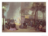 A Queue at the Theatre De L'Ambigu-Comique Giclee Print by Eugene Charles Francois Guerard