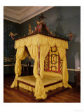 Four Poster Bed, in the Chinese Style, 1750s Giclee Print by John Linnell