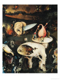 The Garden of Earthly Delights: Hell, Right Wing of Triptych, circa 1500 Giclee Print by Hieronymus Bosch