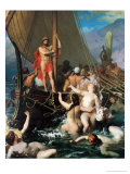 Ulysses and the Sirens Lámina giclée por Leon-Auguste-Adolphe Belly Ulysses and the Sirens Lámina giclée por Leon-Auguste-Adolphe Belly