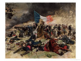 Allegory of the Siege of Paris, 1870 reproduction procédé giclée par Jean-Louis Ernest Meissonier