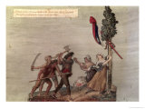 Fanatic Peasants in the Chouan War Giclee Print by Le Sueur Brothers 