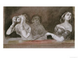 Box Seats reproduction procédé giclée par Constantin Guys