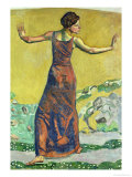 Femme Joyeuse Impressão giclée por Ferdinand Hodler