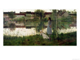 The Ferry Giclee Print by William Stott