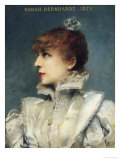Sarah Bernhardt (1844-1923) 1875 Lámina giclée por Louise Abbema Sarah Bernhardt (1844-1923) 1875 Lámina giclée por Louise Abbema