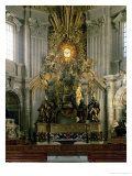 The Chair of St. Peter, 1665 Giclee Print by Giovanni Lorenzo Bernini