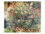 Women in the Flowers, 1875 Giclee Print by Claude Monet