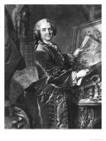 Jean Baptiste Masse (1687-1767) Engraved by Johan Georg Wille (1715-1808) 1755 Giclee Print by Louis M. Tocque