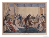 La Bouillotte, 1798 Giclee-trykk av Jean Francois Bosio
