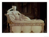 Paulina Bonaparte (1780-1825) as Venus Triumphant, circa 1805-08 Reproduction procédé giclée par Antonio Canova