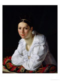 Madama Claude Marie Dubufe (1793-1837) 1818 Giclee Print by Claude-Marie Dubufe