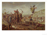 Marius Triumphing over the Cimbri reproduction procédé giclée par Saverio Altamura