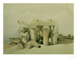 Kom Ombo Lámina giclée por David Roberts