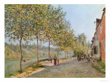 June Morning in Saint-Mammes, 1884 Reproduction procédé giclée par Alfred Sisley