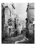 Rue Fresnel, from the Dead End of Versailles, Paris, 1858-78 reproduction procédé giclée par Charles Marville