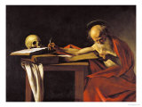St. Jerome, 1605-06 Giclee Print by Caravaggio 