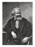 Portrait of Karl Marx (1818-83) 1857 Giclee Print