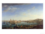 The Entrance to the Port of Marseilles, 1754 Giclee Print by Claude Joseph Vernet