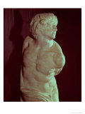 The Rebellious Slave, Detail of the Head and Torso, 1513-15 reproduction procédé giclée par Michelangelo Buonarroti 