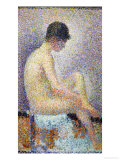 Model in Profile, 1886 Giclee Print by Georges Seurat