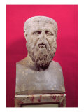 Bust of Plato (circa 427-347 BC) Copy of a 4th Century BC Original Giclee Print