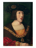 Portrait of Charles V (1500-58), at the Age of About Sixteen, 1516 reproduction procédé giclée par Bernard van Orley