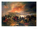 The Battle of Smolensk, 17th August 1812, 1839 Giclee Print by Jean Charles Langlois