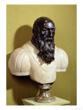 Portrait Bust of Jean De Bologna (circa 1529-1608) 1608 (Bronze & Marble) Giclee Print by Pietro Tacca