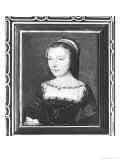 Anne De Pisseleu (1508-80) Duchess of Etampes, circa 1448 Giclee Print by Claude Corneille de Lyon