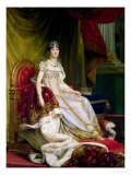 Empress Josephine (1763-1814) 1808 reproduction procédé giclée par Francois Gerard