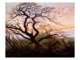 The Tree of Crows, 1822 Wydruk giclee autor Caspar David Friedrich
