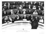The Stomach of the Legislature, the Ministerial Benches of 1834 Giclee Print by Honore Daumier