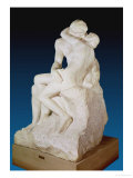 The Kiss, 1886 Giclée-Druck von Auguste Rodin