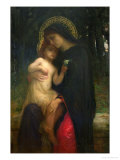 L'Addolorata Giclee Print by Ernest Antoine Hebert