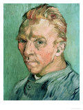 Self Portrait, c.1889 Reproduction procédé giclée par Vincent van Gogh