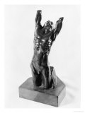 Desperate Adolescent, or Narcissus, 1885-90 Giclee Print by Auguste Rodin